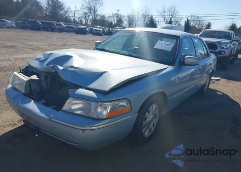 2004 Mercury Grand Marquis Ls z USA, uszkodzony, nr VIN 2MEHM75W54X669206